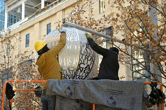 Nicollet Lanterns installation